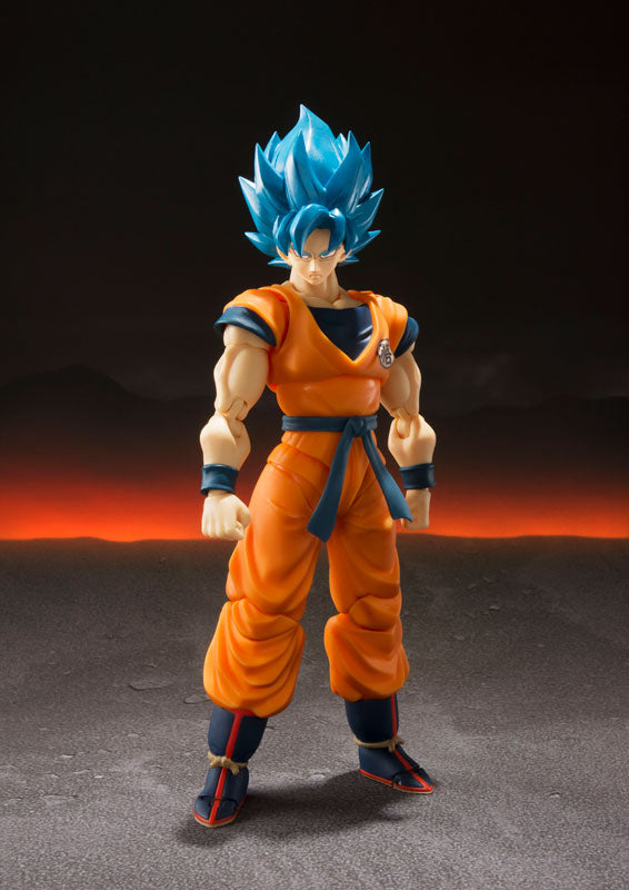 S.H. Figuarts Goku God Super Saiyan Sayayin Azul Dragon Ball Super Bandai