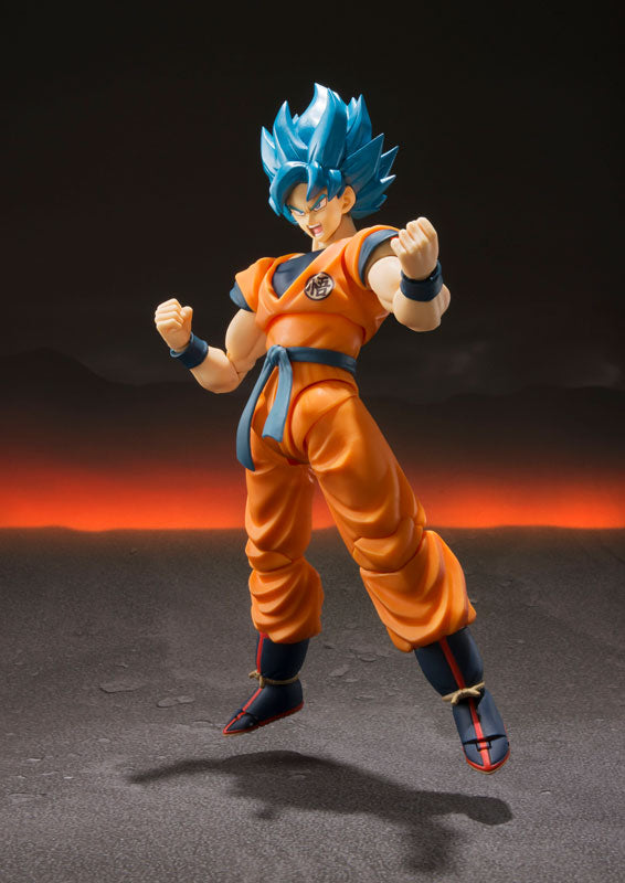 S.H. Figuarts Goku God Super Saiyan Sayayin Azul Dragon Ball Super Bandai