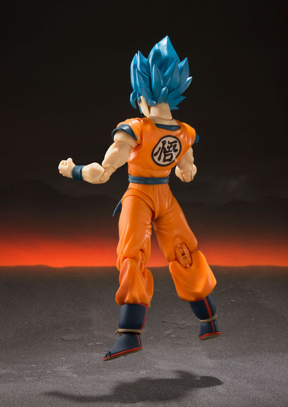 S.H. Figuarts Goku God Super Saiyan Sayayin Azul Dragon Ball Super Bandai