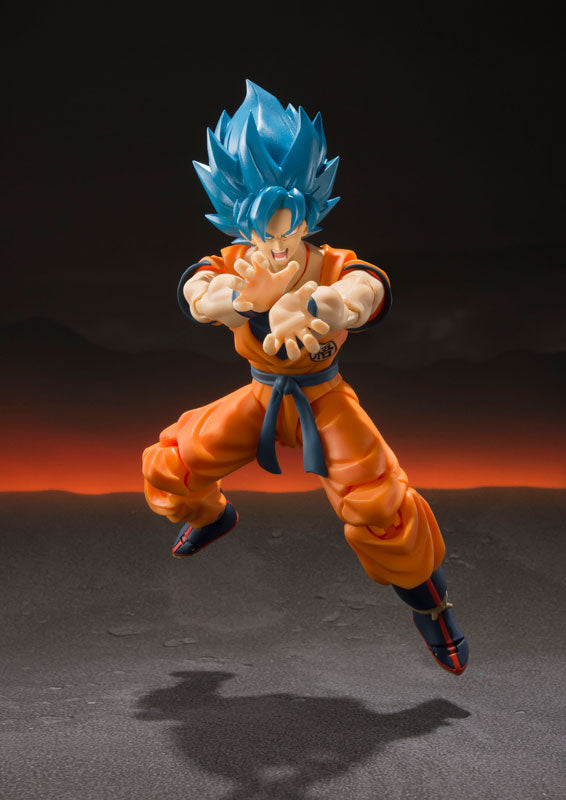 S.H. Figuarts Goku God Super Saiyan Sayayin Azul Dragon Ball Super Bandai
