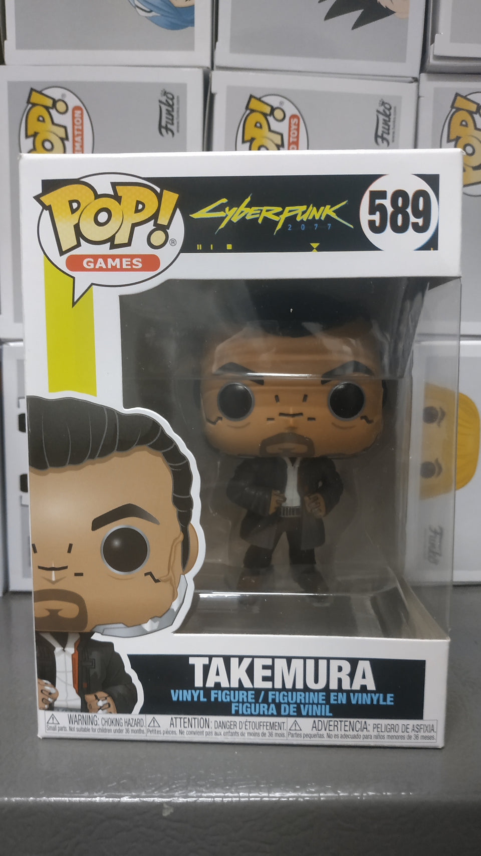 Funko POP! Cyberpunk 2077 Takemura 589